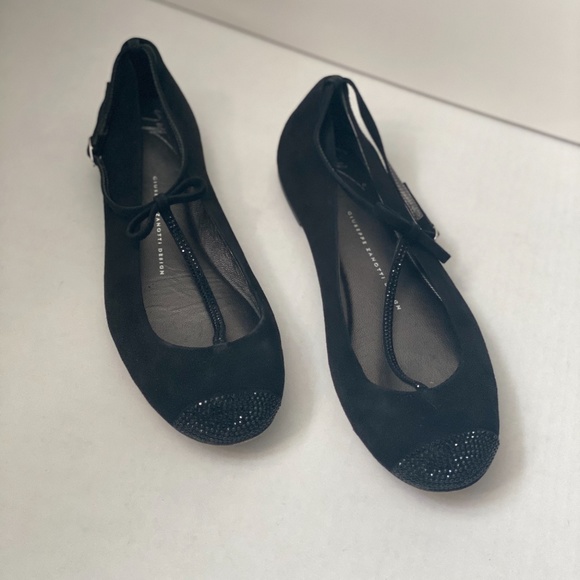 Giuseppe Zanotti Black Mary Jane Flat - Picture 2 of 5